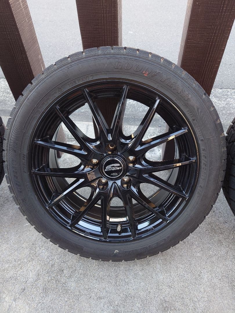 17インチ　スタッドレスタイヤ　ホイール 4本セット