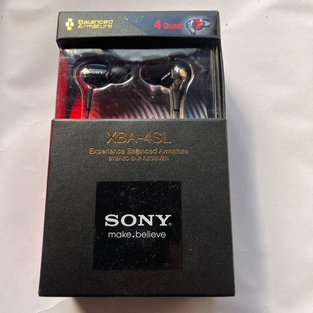 新品未使用◆SONY XBA-4SL 密閉型インナーイヤーレシーバー