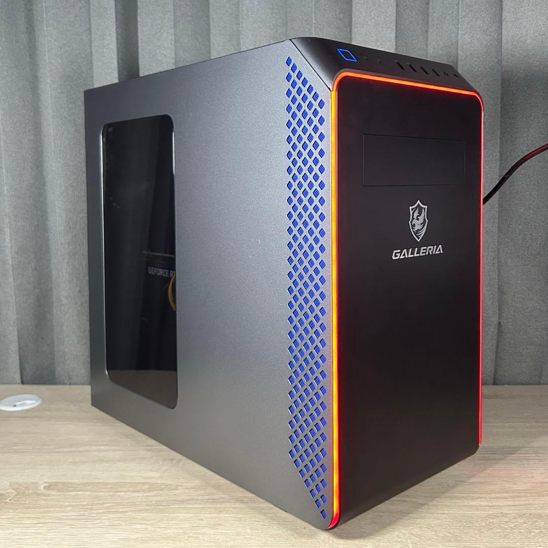ガレリア ゲーミングPC RTX4060ti Windows11 ワイルズ快適