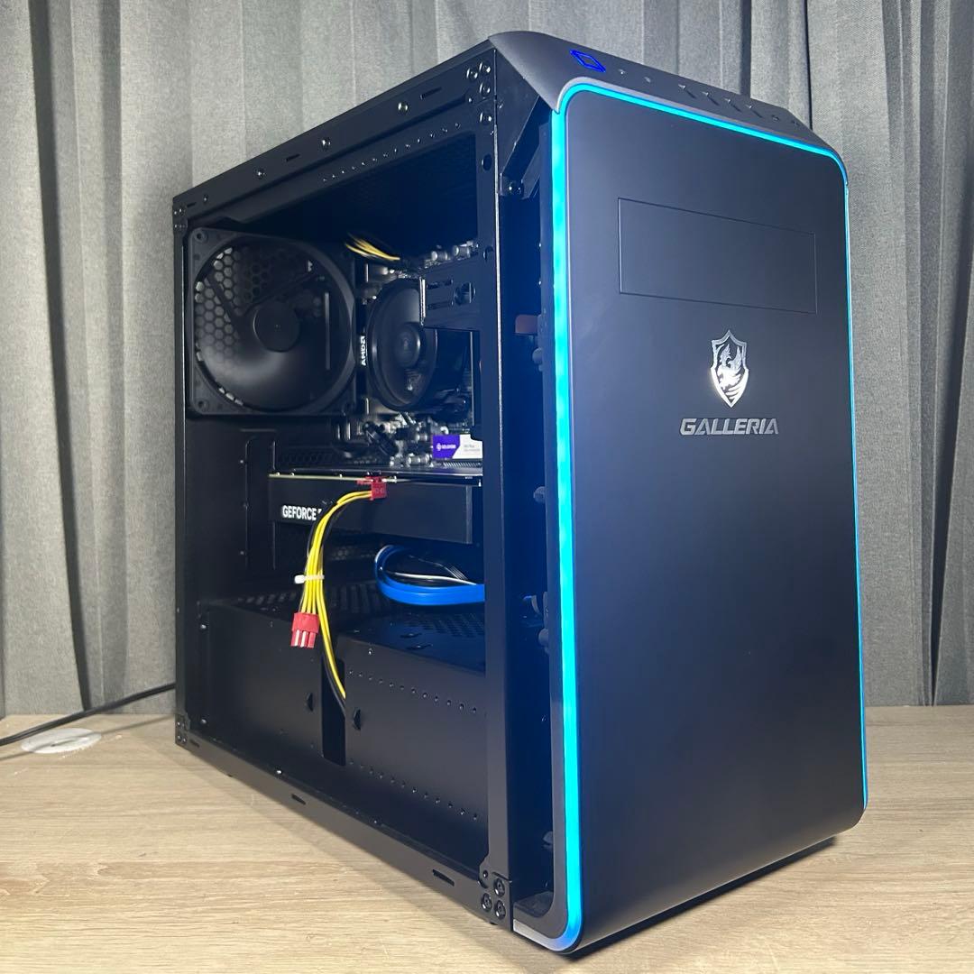 ガレリア ゲーミングPC RTX4060ti Windows11 ワイルズ快適