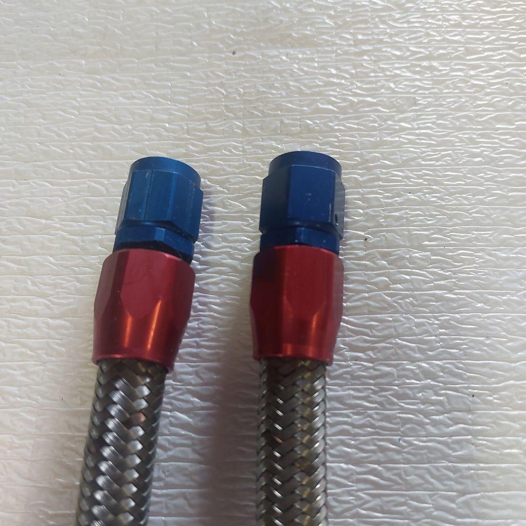 CBX400F /550F アールズオイルクーラーメッシュホース③