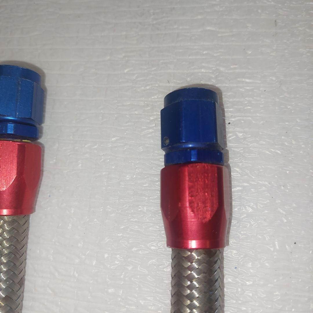 CBX400F /550F アールズオイルクーラーメッシュホース③