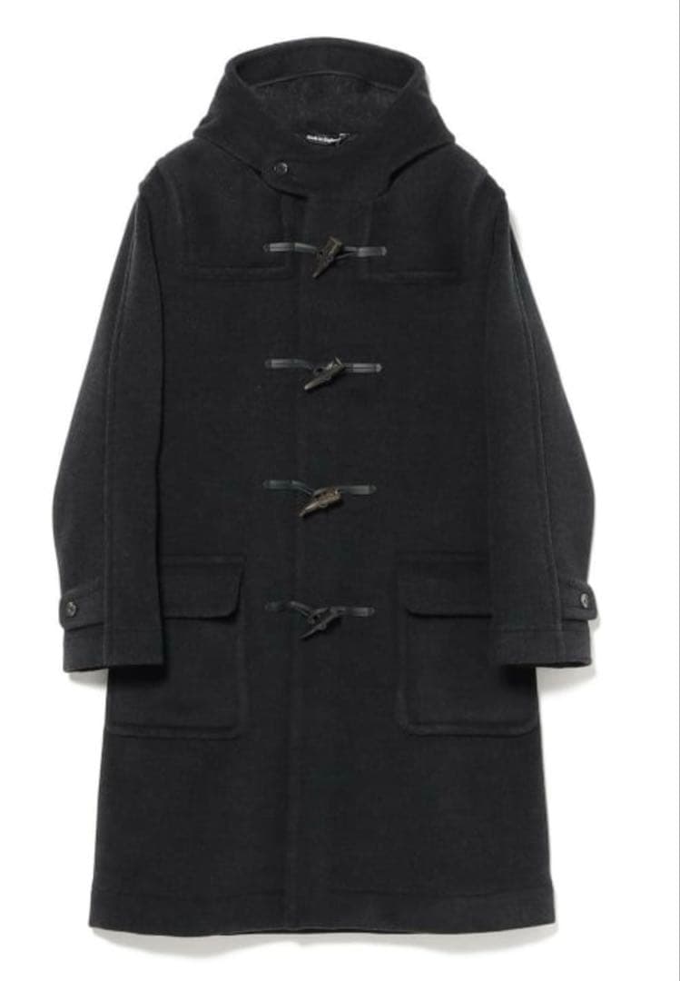 INVERTER インバーティア BEAMS ダッフルコート チャコール36