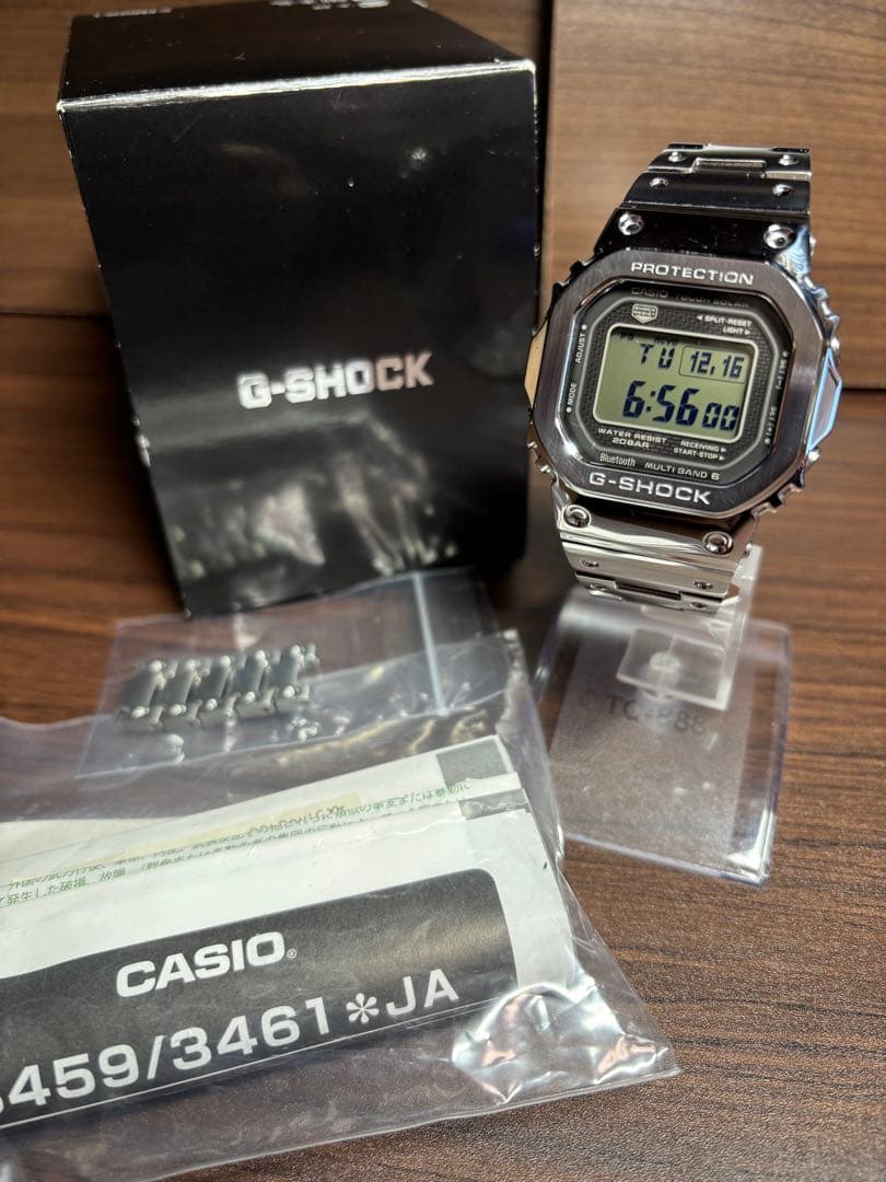 sa  G-SHOCK GMW-B5000D-1JF フルメタル 美品