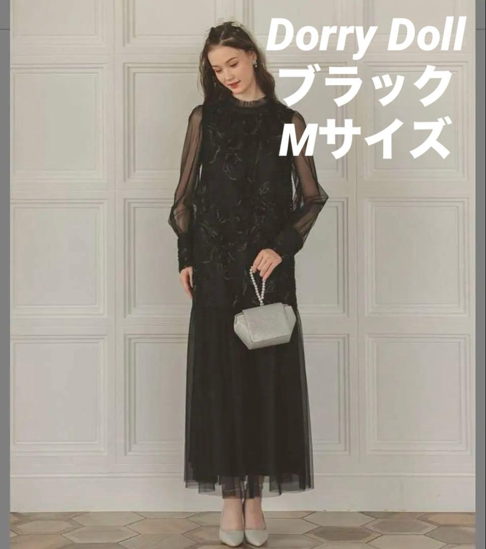 【再値下げ中】Dorry Doll フェザーフラワーチュールドレス