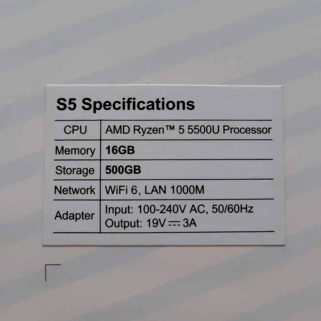 g*r様 【ミニPC】TRIGKEY Speed S5