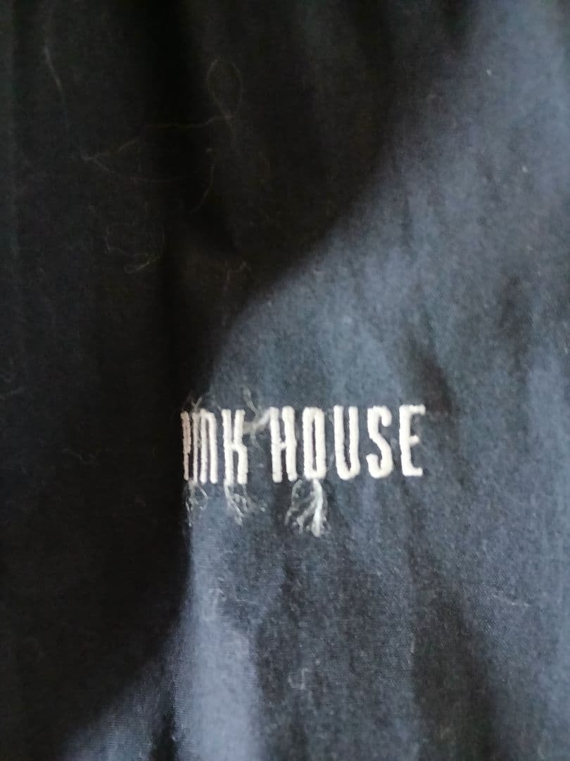 専用です。ピンクハウスフード付きブラック長袖ロングシャツ