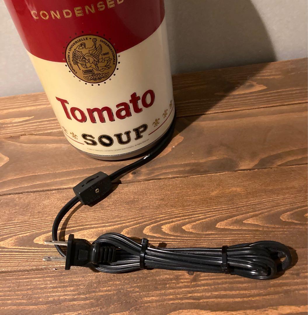 Campbell’s soup キャンベル condensed ランプ