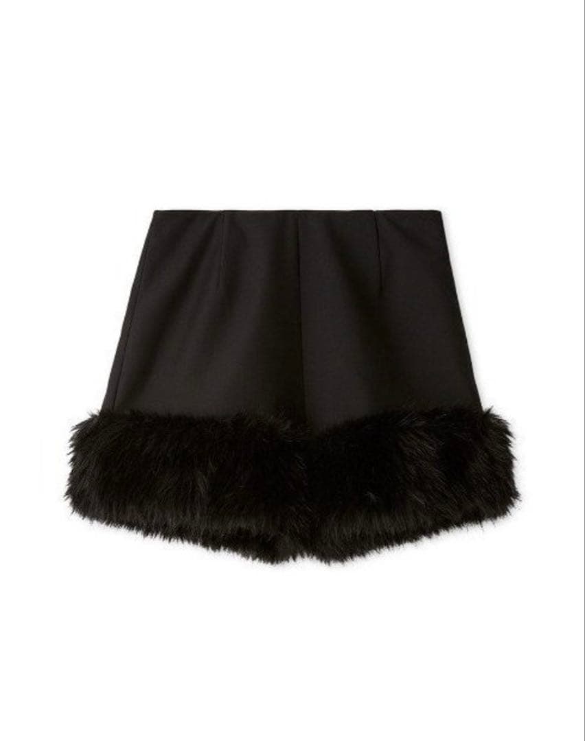 LILY BROWN リリーブラウン エコファーショートパンツ