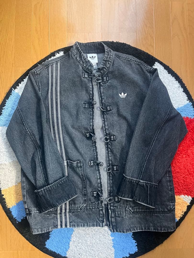 adidas チャイナデニムジャケット