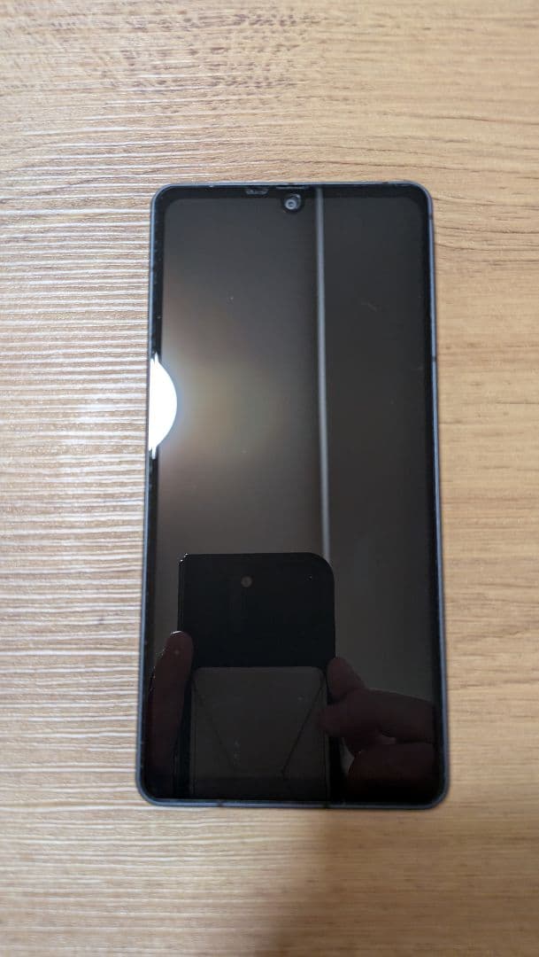 AQUOS sense7 plus BLACK本体　ケース保護フィルム付