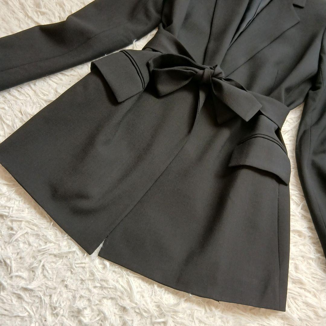 【未使用級】【Theory】22AW Saxony ベルト付きラップジャケット