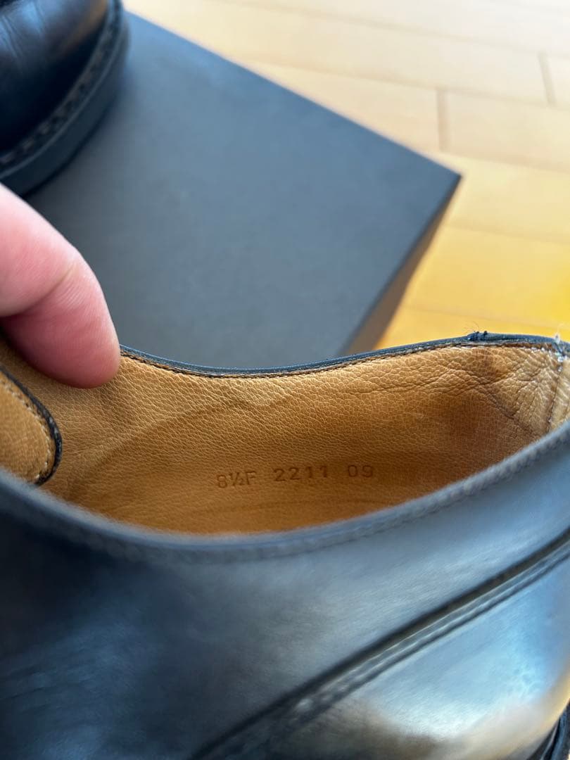 Paraboot パラブーツ CHAMBORDシャンボード UK8.5 ノワール