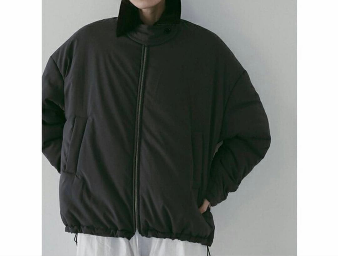 アンヌーク　ブルゾン　チャコールグレー