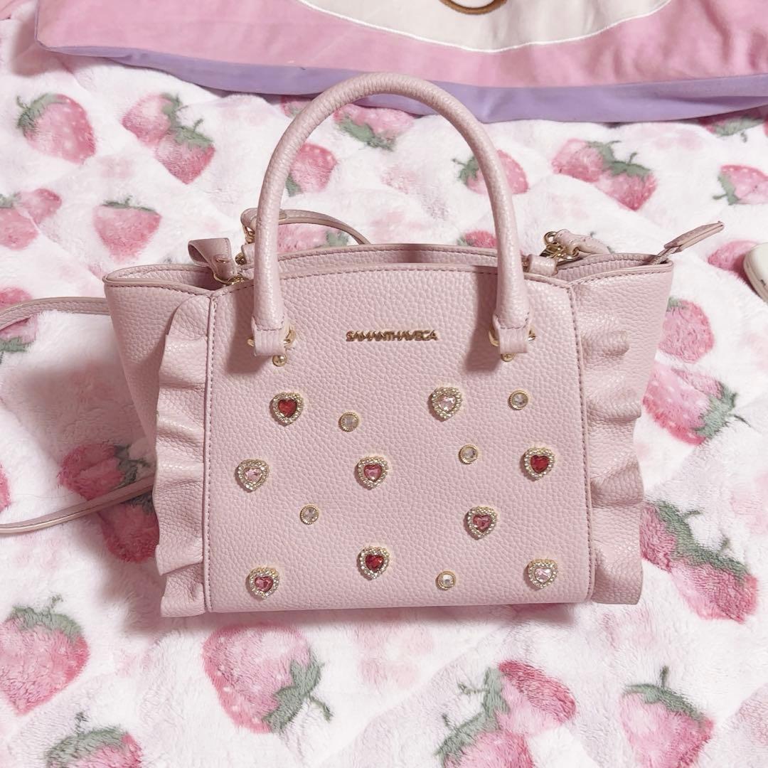 SAMANTHAVEGA サマンサベガ ビジューフラッターミニ