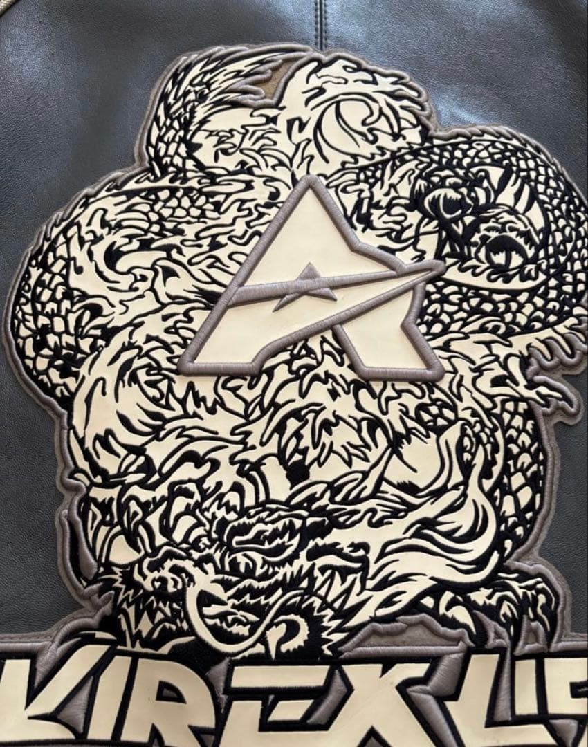 AVIREX Lether Varsity レザー バーシティージャケット