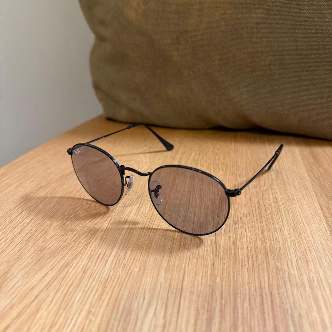 Ray-Ban ラウンドメタルサングラス