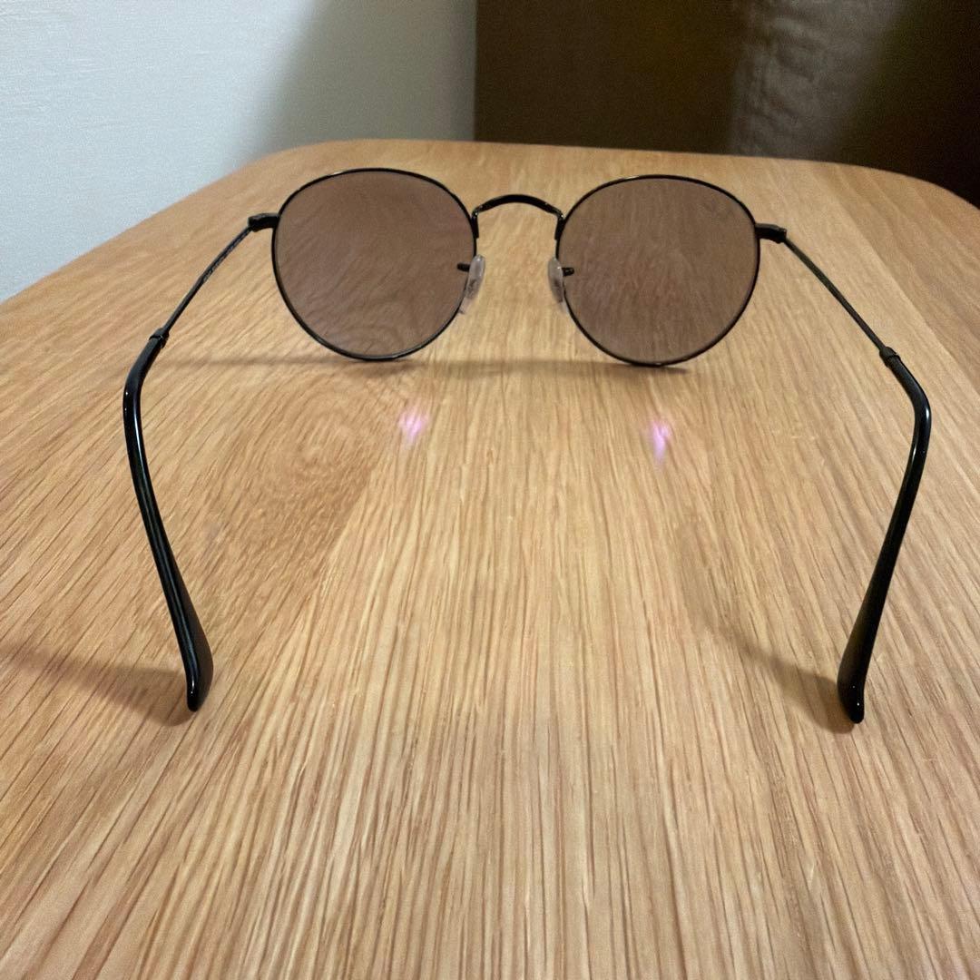 Ray-Ban ラウンドメタルサングラス