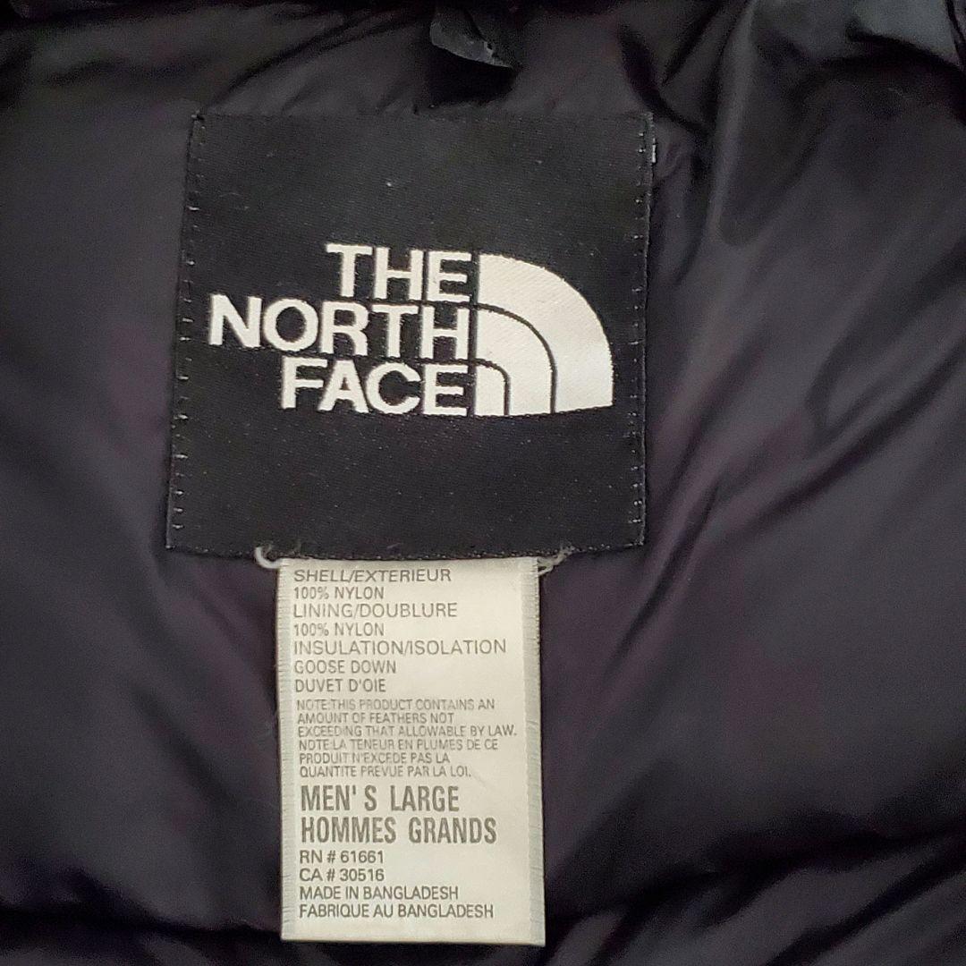 ノースフェイス　US規格 700フィル 肉厚 ヌプシダウン　L 黒