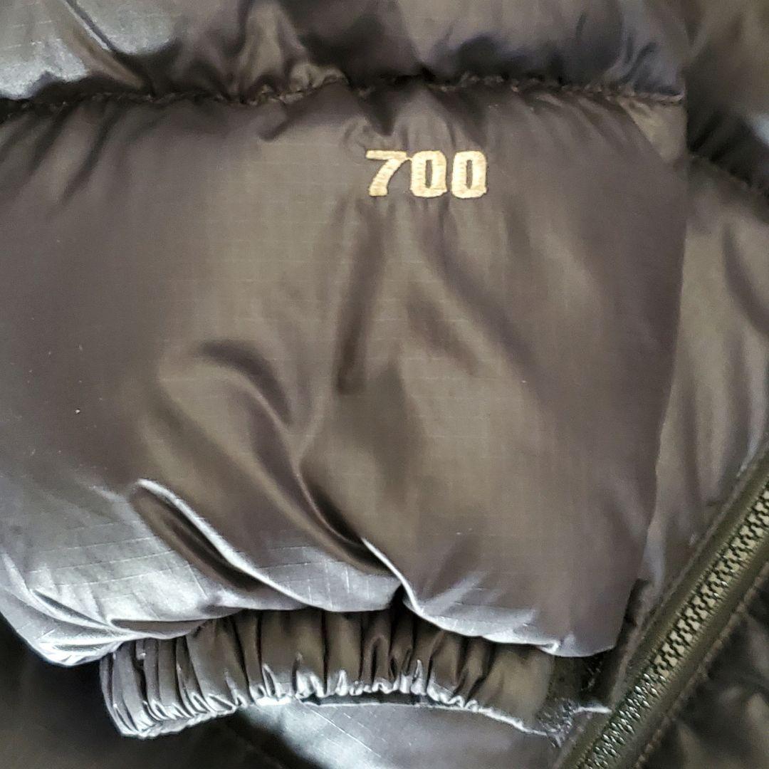 ノースフェイス　US規格 700フィル 肉厚 ヌプシダウン　L 黒