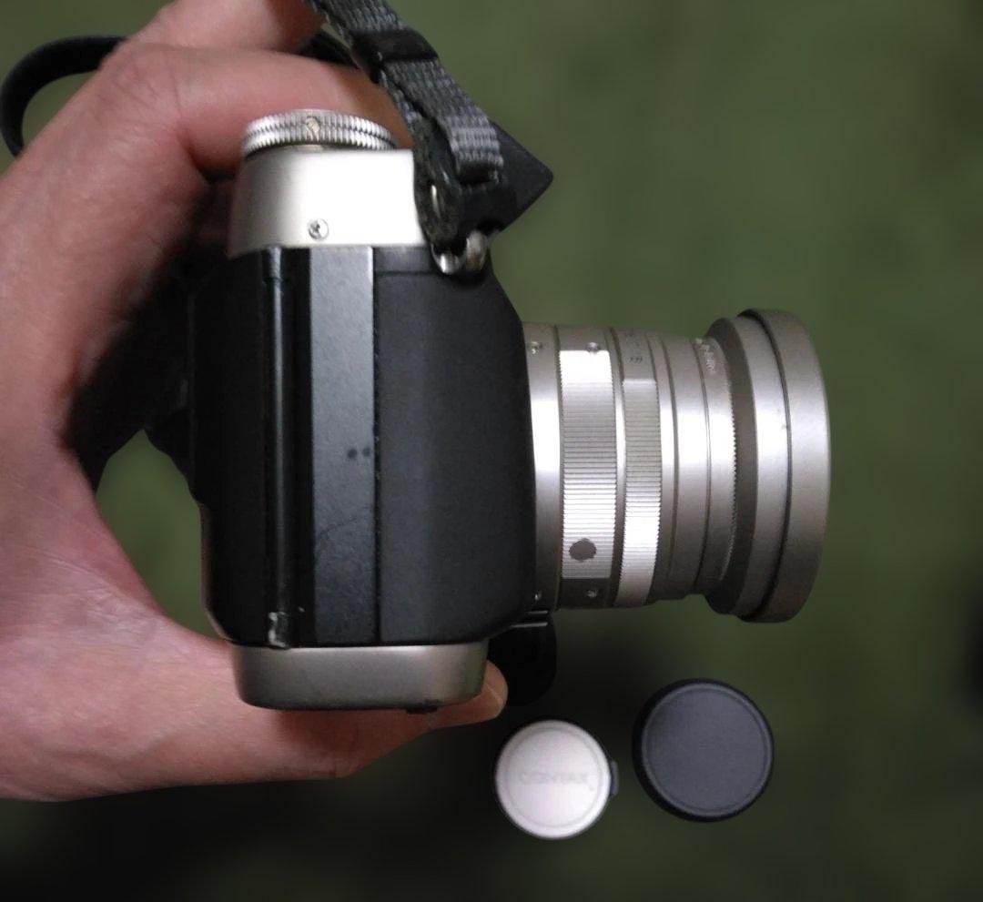 ル*カ様 CONTAX G1本体,レンズ2本,純正フラッシュ,汎用ケース付き