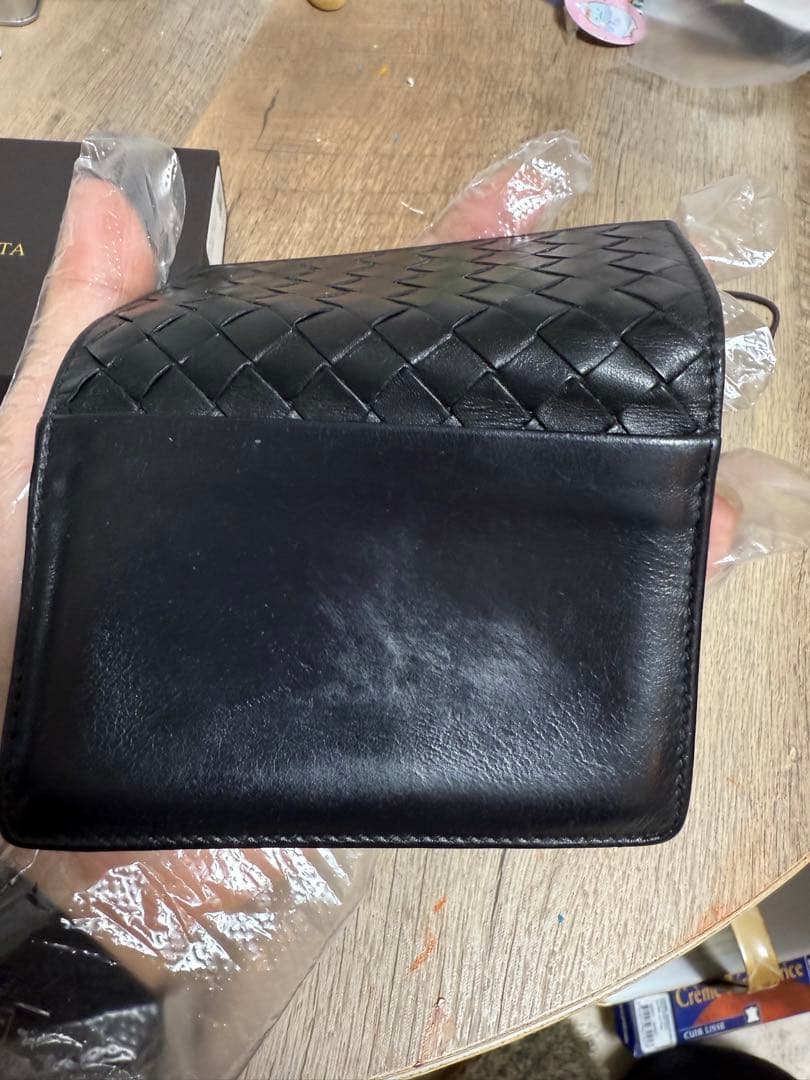 ボッテガ　名刺入れ　箱　袋付き　鑑定済み