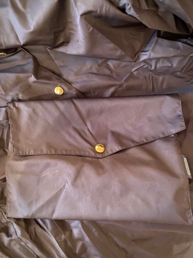 マッキントッシュフィロソフィー　ポケッタブルレインステンカラーコート