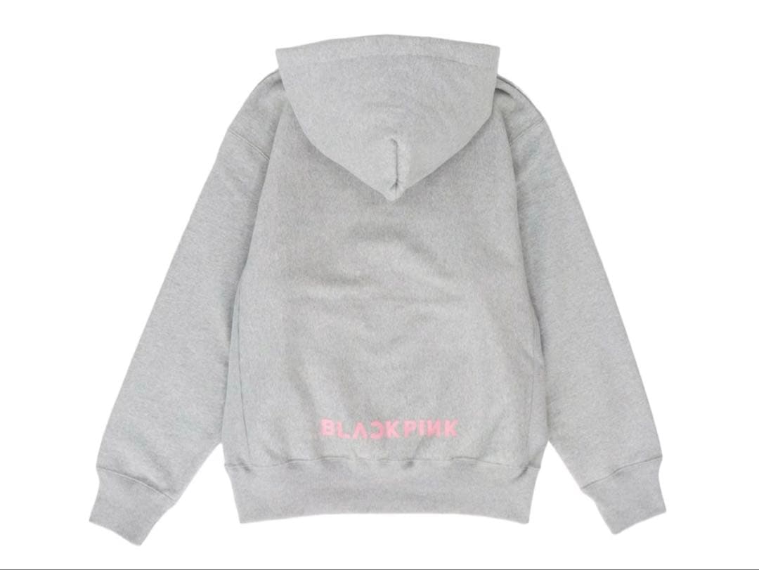 読売ジャイアンツ×BLACKPINK グレーパーカー【XL】