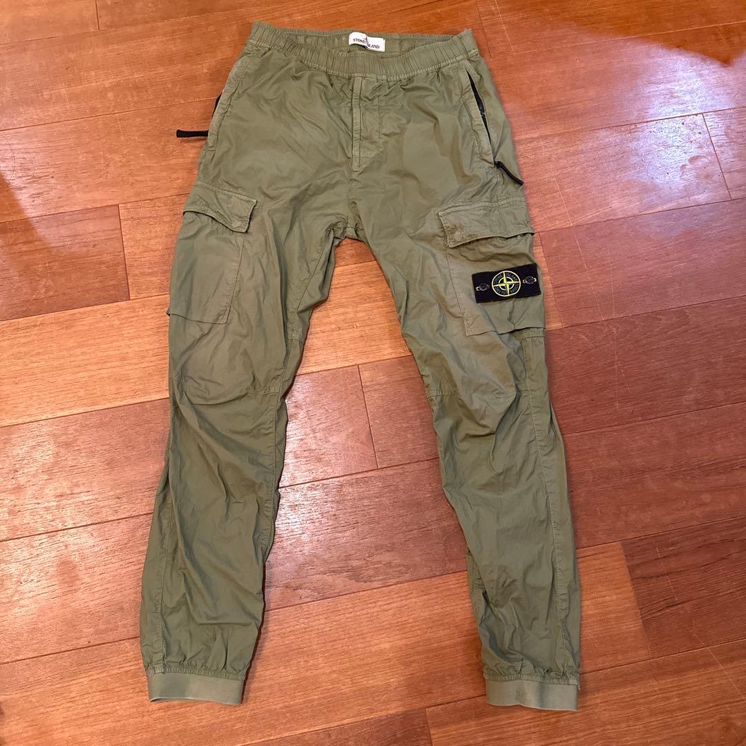 STONE  オリーブグリーン カーゴパンツ W29