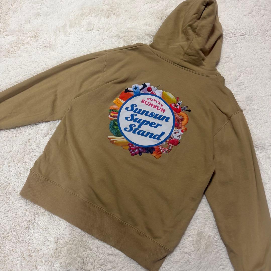 パペットスンスン パーカー（京都駅　POPUP限定）　supar stand
