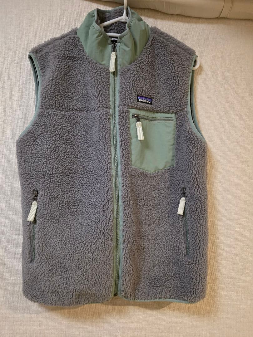 patagonia クラシック レトロX ベスト グレー M
