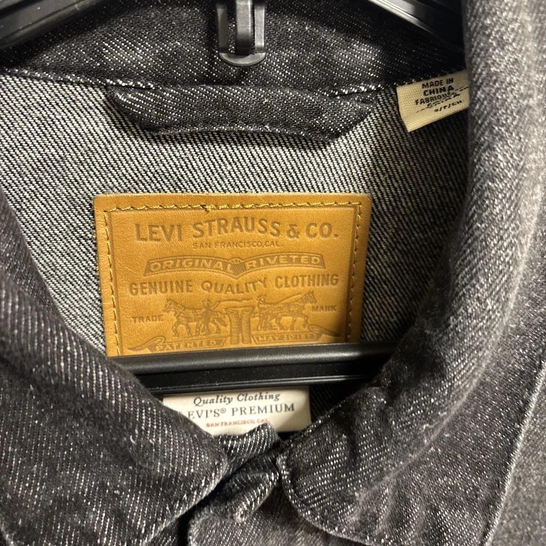 Levi's BIOTOP別注　TYPE 2 TRUCKER BLK EX