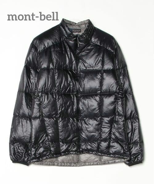 も*じ様 【美品】U.L.ダウンジップジャケット Men’s モンベル ブラック