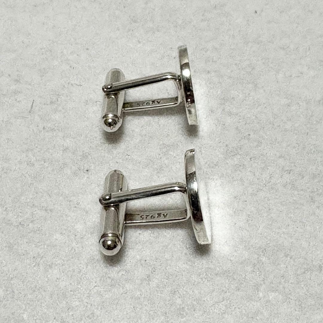 ティファニー★カフリンクス カフス ラウンド シルバー Ag925 プレゼント