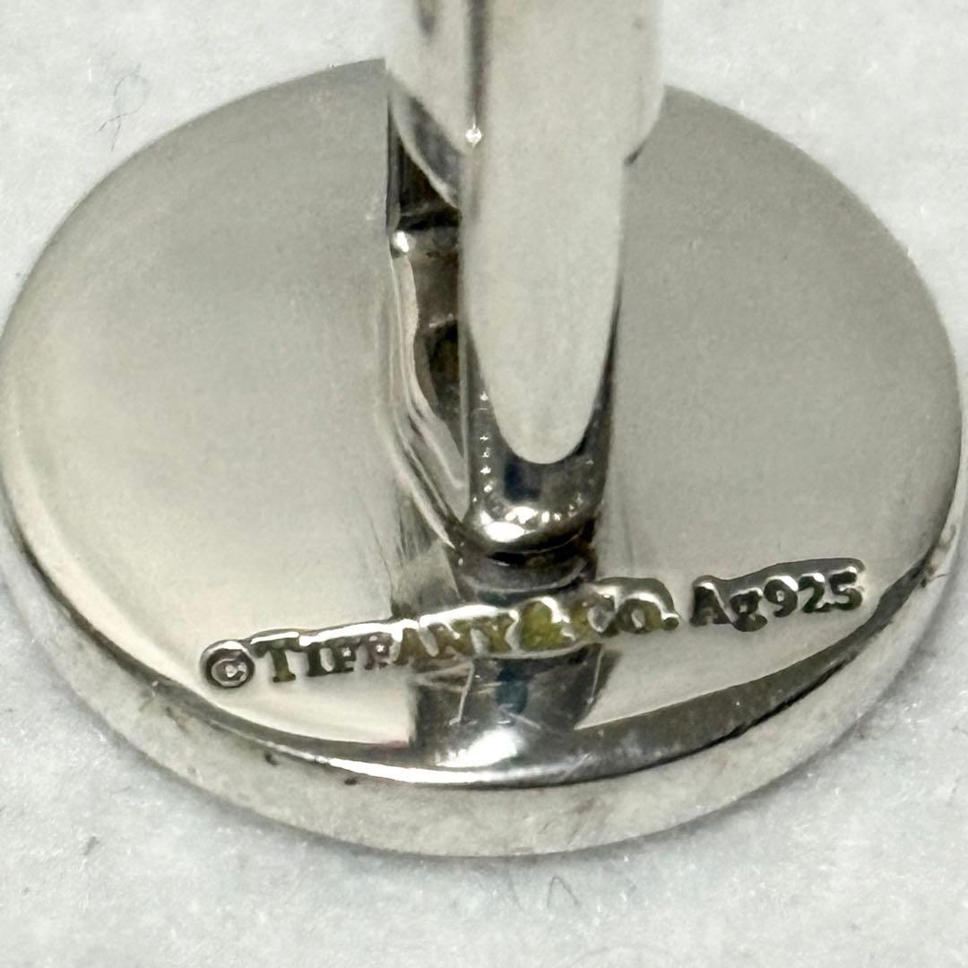 ティファニー★カフリンクス カフス ラウンド シルバー Ag925 プレゼント
