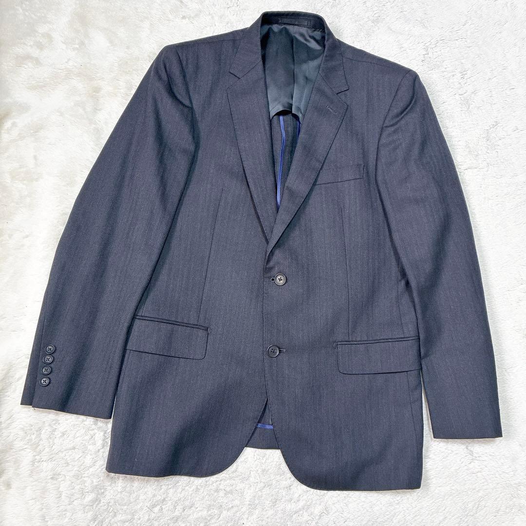 メンズ　ティノラス　スーツセットアップ　スリーピース　LL ストライプ