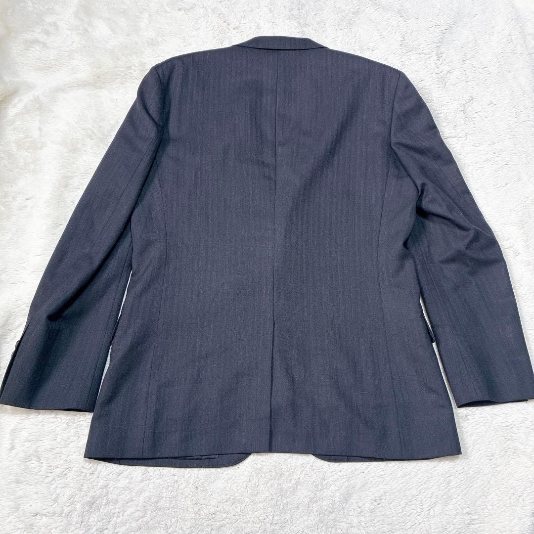 メンズ　ティノラス　スーツセットアップ　スリーピース　LL ストライプ