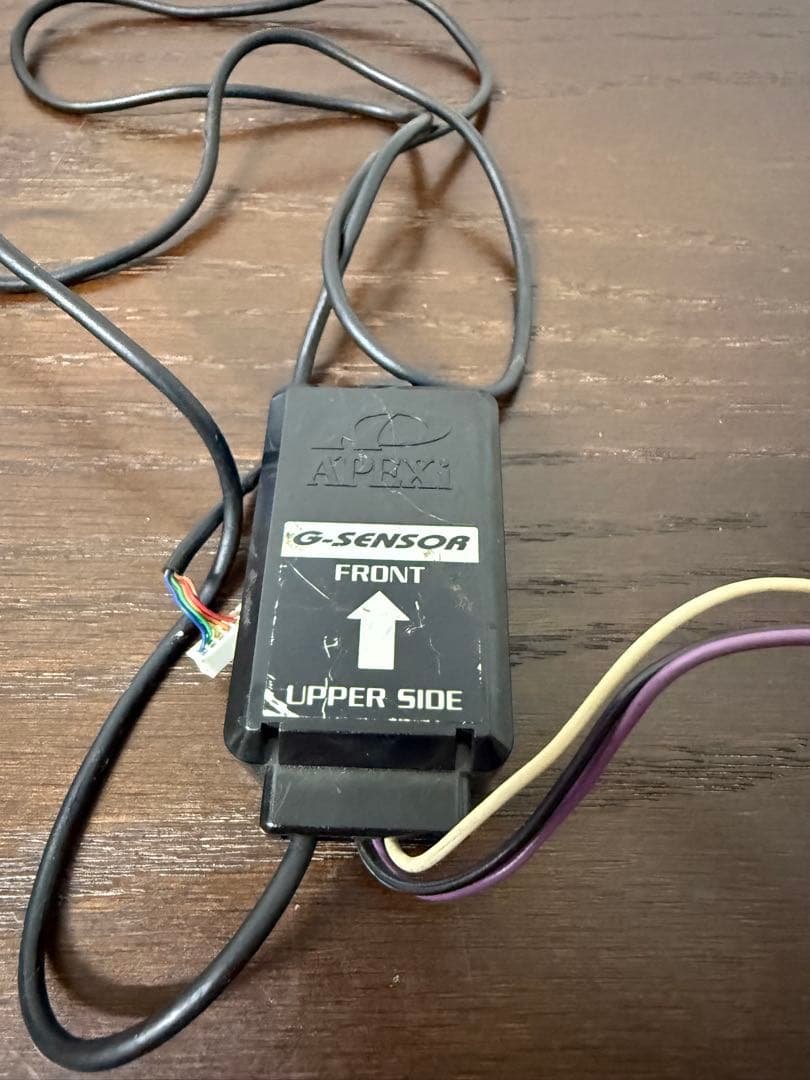 【ジャンク品】APEXi REV/SPEED METER gセンサー説明書付き