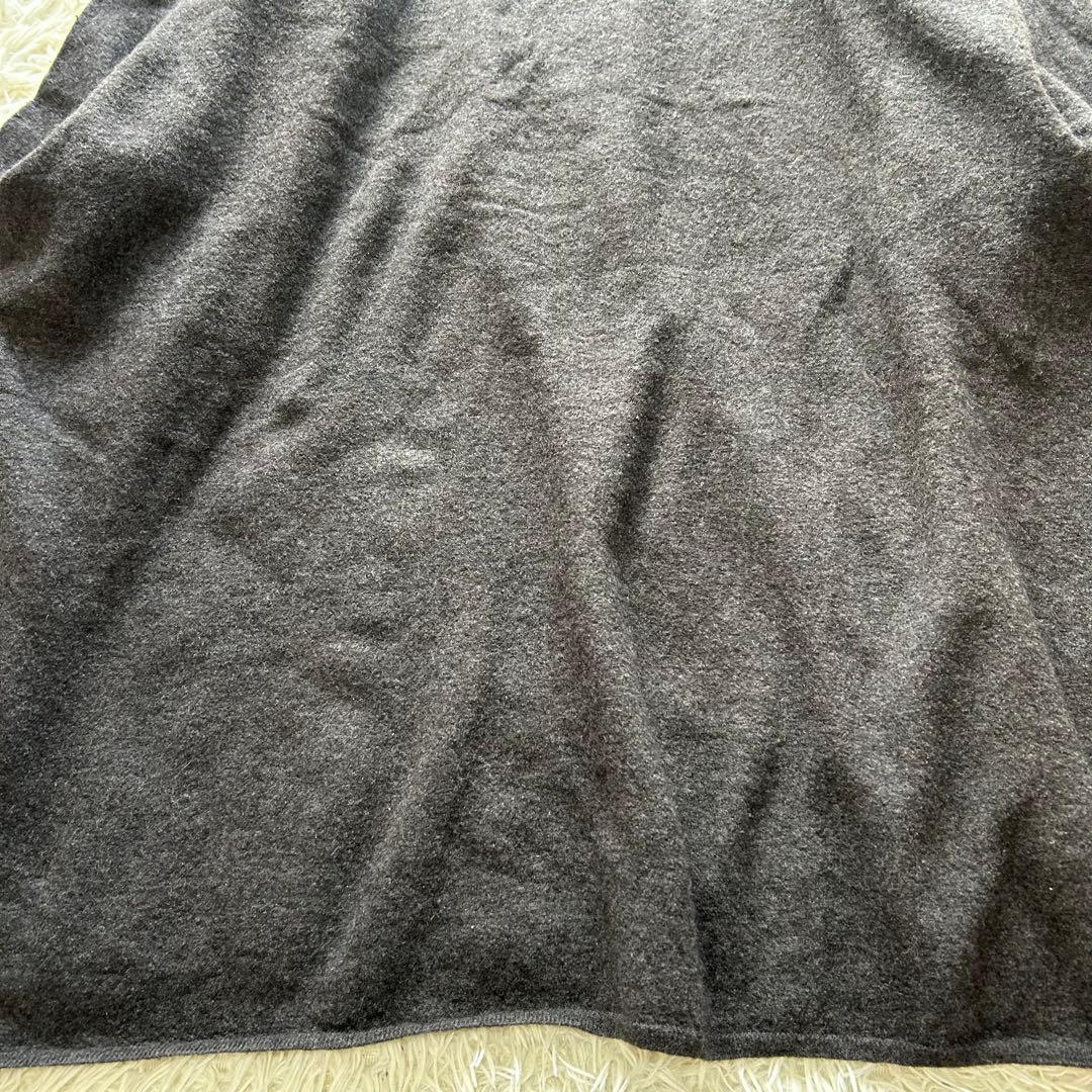 美品　45rpm45R フロートウール 縮絨 タートル ニットロングワンピース