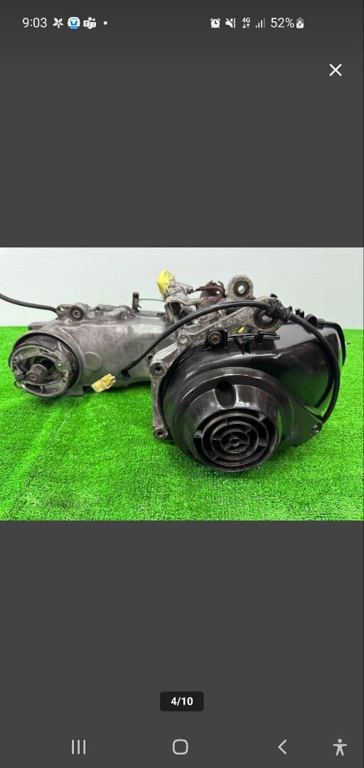 確実実動 ホンダ AF35 DIO ZX 純正エンジン ディオ 検 AF34