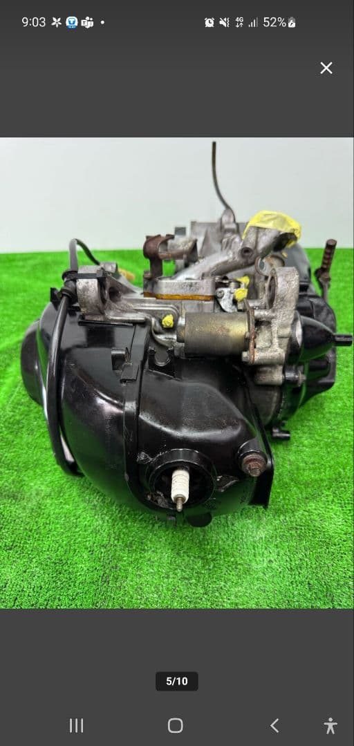 確実実動 ホンダ AF35 DIO ZX 純正エンジン ディオ 検 AF34