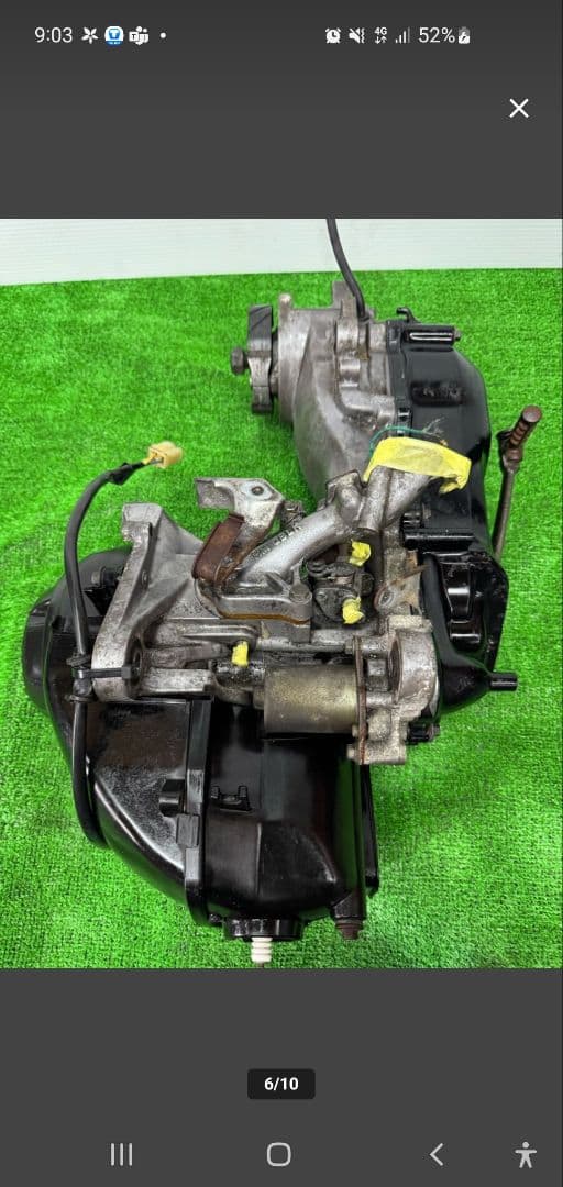 確実実動 ホンダ AF35 DIO ZX 純正エンジン ディオ 検 AF34