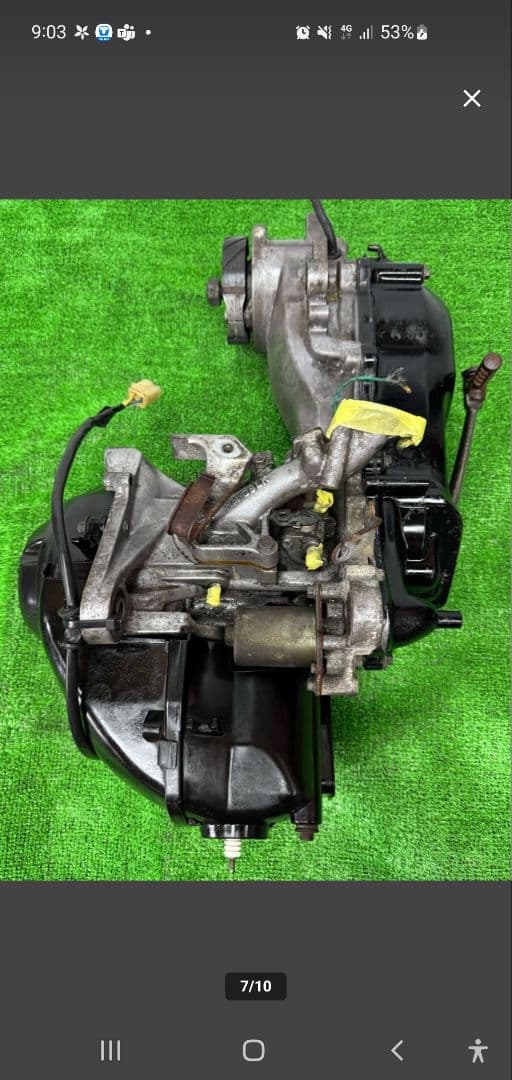 確実実動 ホンダ AF35 DIO ZX 純正エンジン ディオ 検 AF34