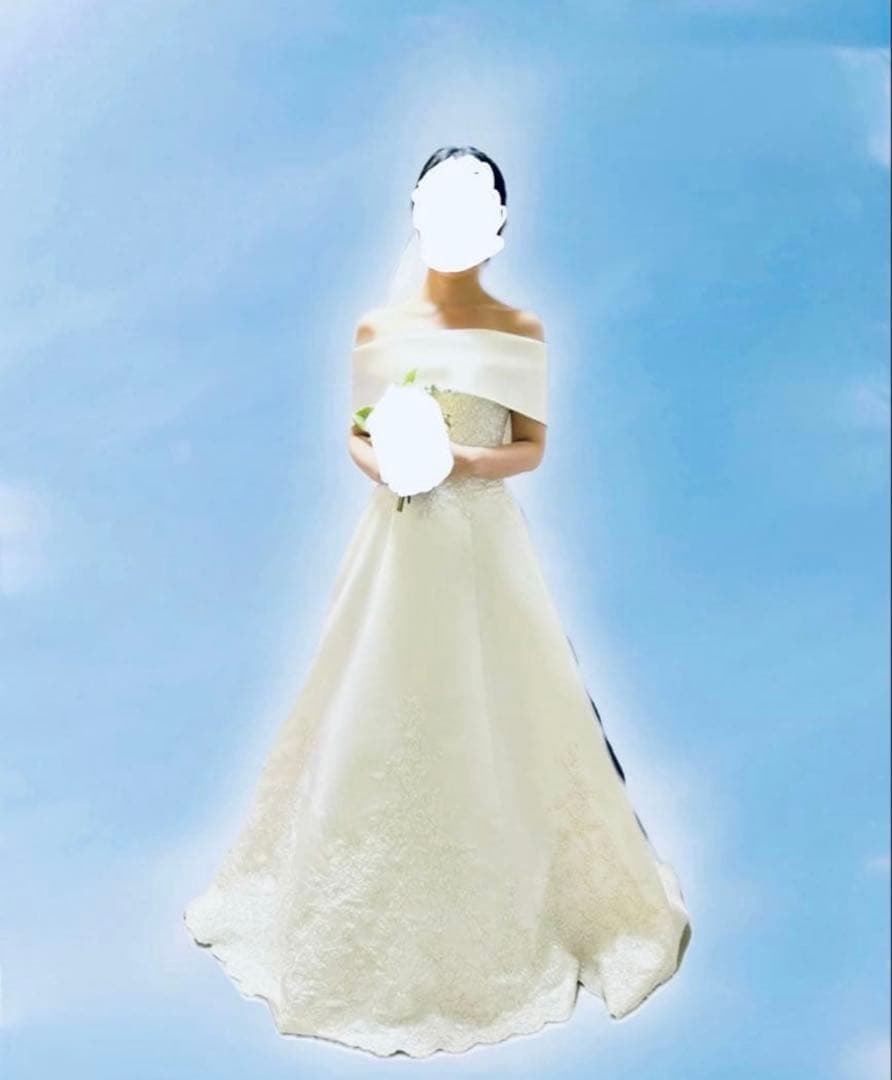 YNSロールカラーウェディングドレス