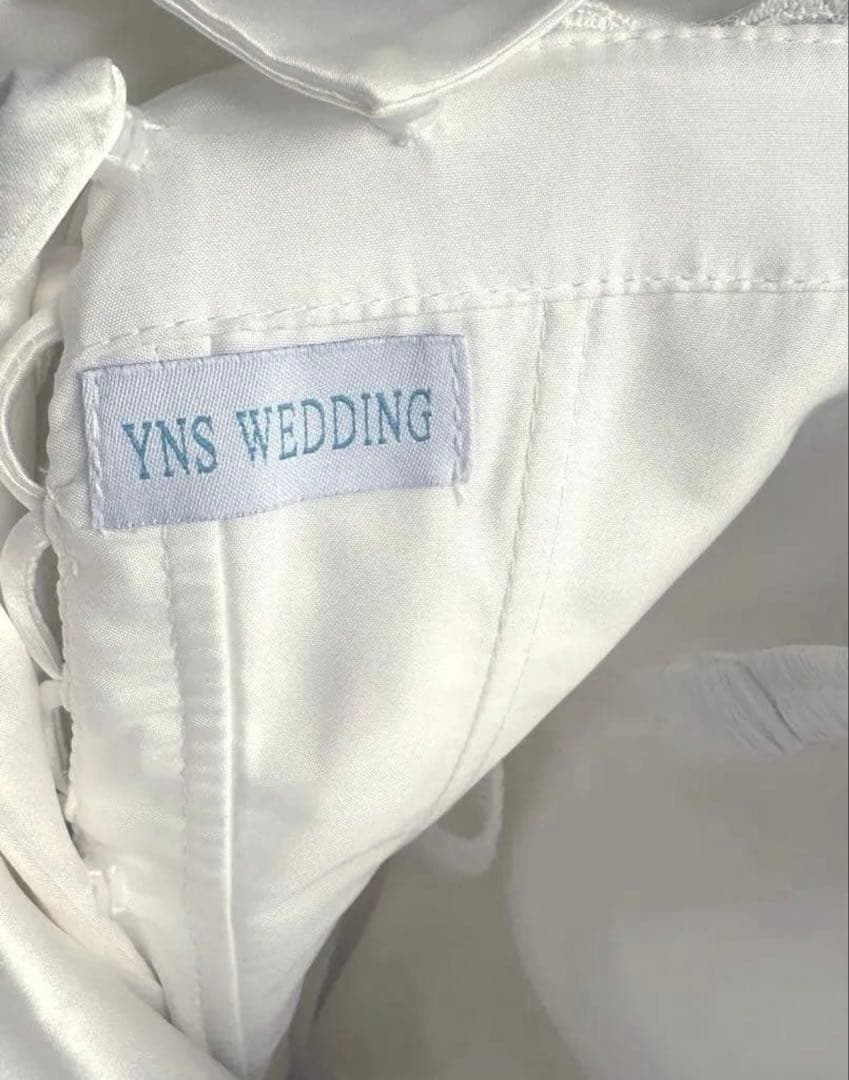 YNSロールカラーウェディングドレス