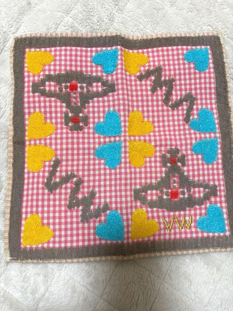 ヴィヴィアンウエストウッド　新品未使用タグなしハンカチ 8セット