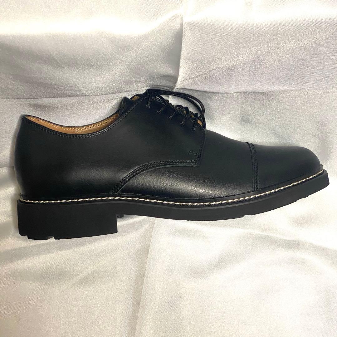 極美品 WYM 26.5 GENUINE LEATHER PLAIN DERBY