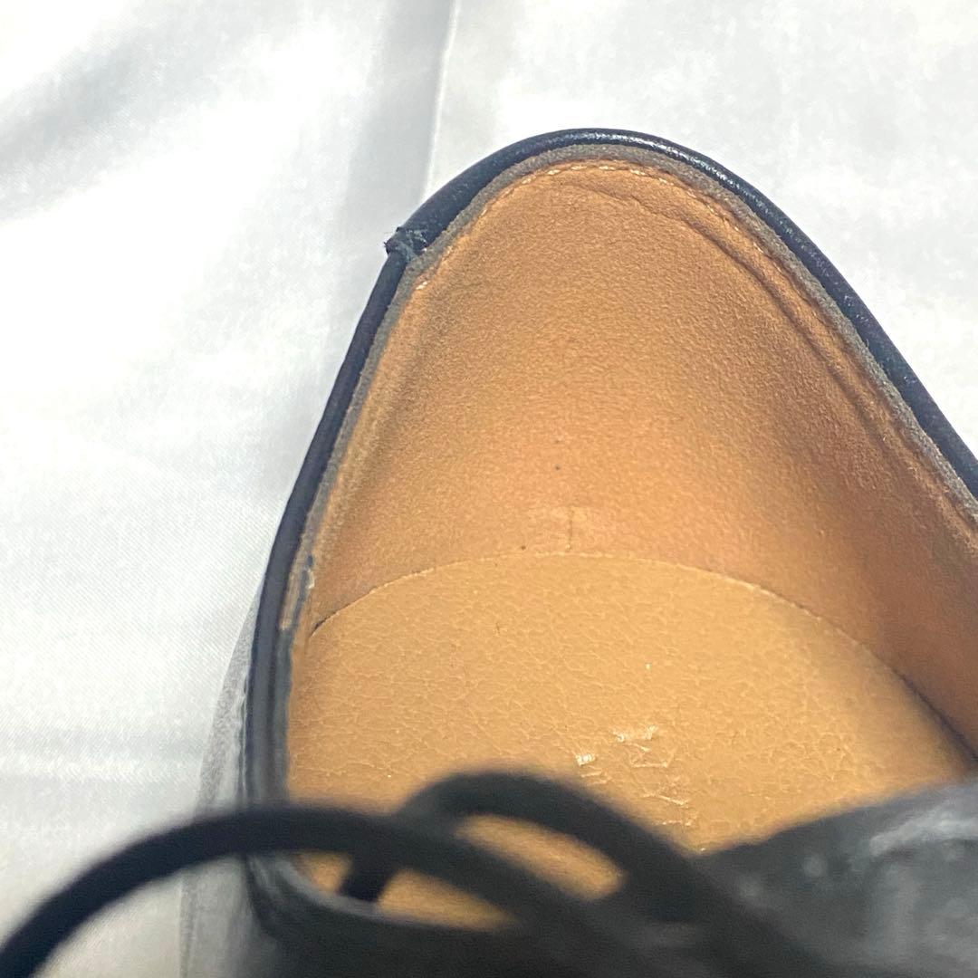 極美品 WYM 26.5 GENUINE LEATHER PLAIN DERBY