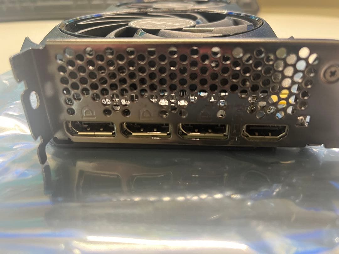 グラフィックボード・グラボ・ビデオカード MSI GEFORCE RTX 4060Ti VENTUS 2X BLACK