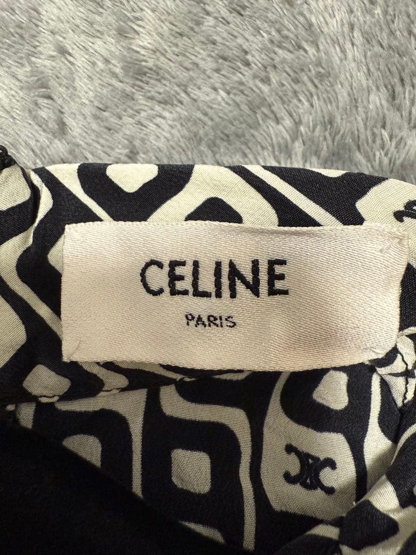 CELINE shirt シルクブラウス　サイズ34